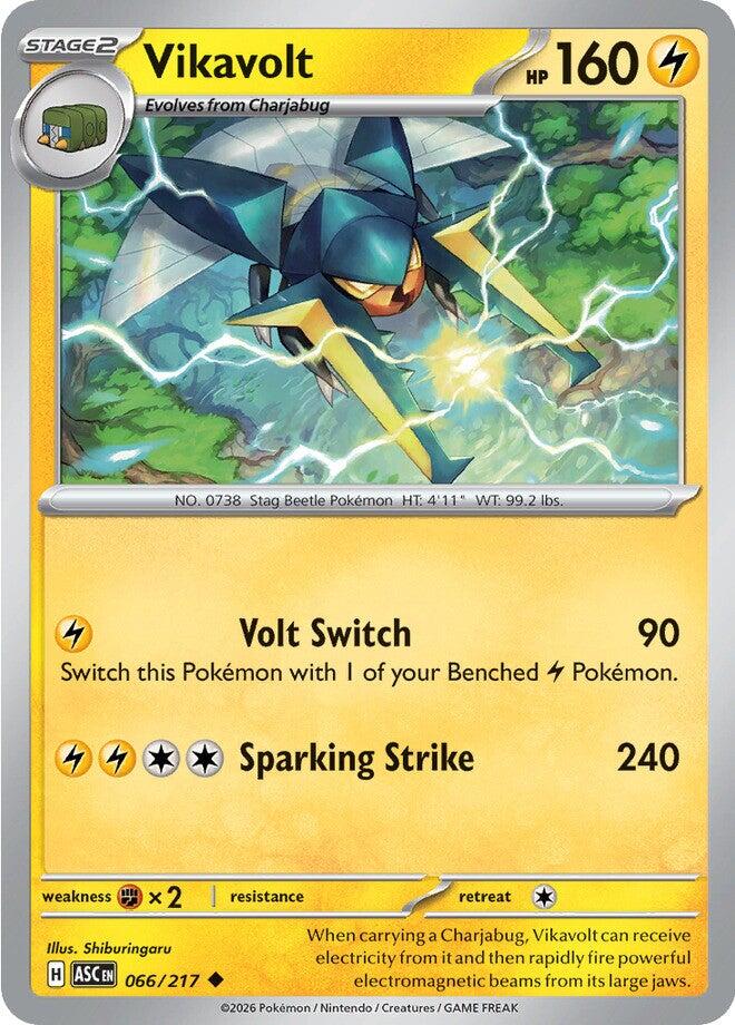 Vikavolt (066/217) [Mega Evolution: Ascended Heroes] | Cracking-Singles