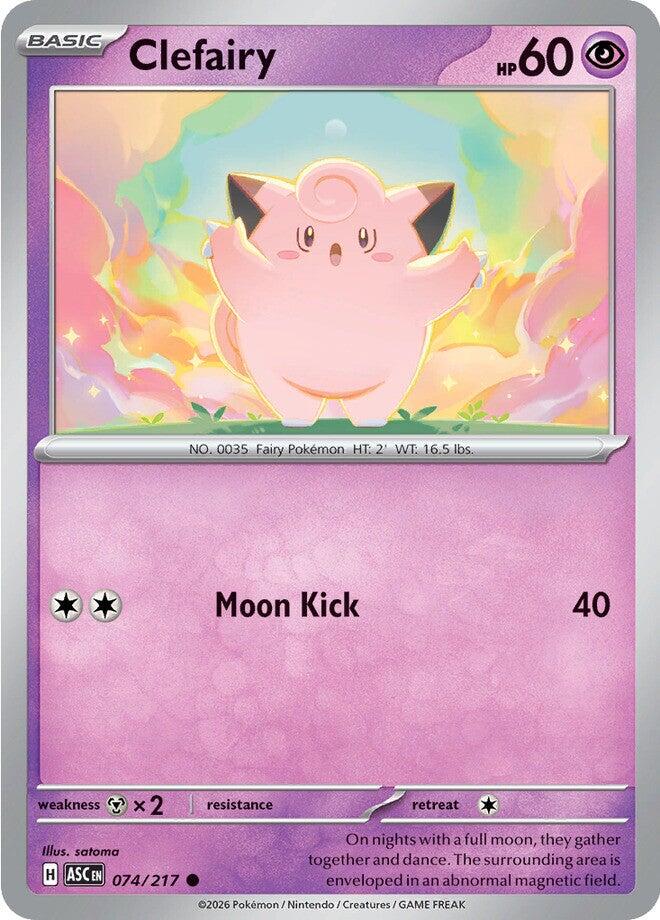 Clefairy (074/217) [Mega Evolution: Ascended Heroes] | Cracking-Singles