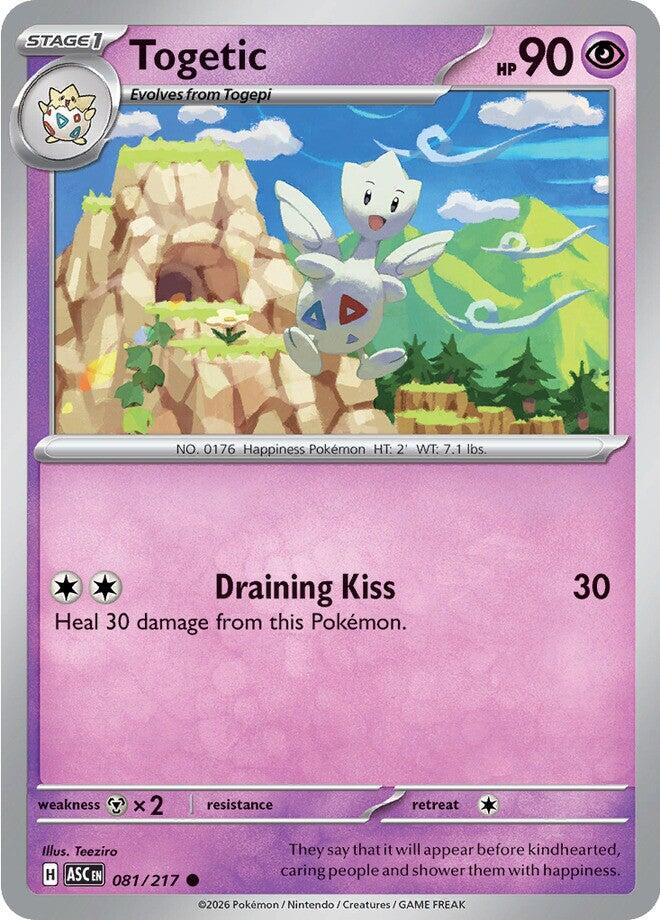 Togetic (081/217) [Mega Evolution: Ascended Heroes] | Cracking-Singles