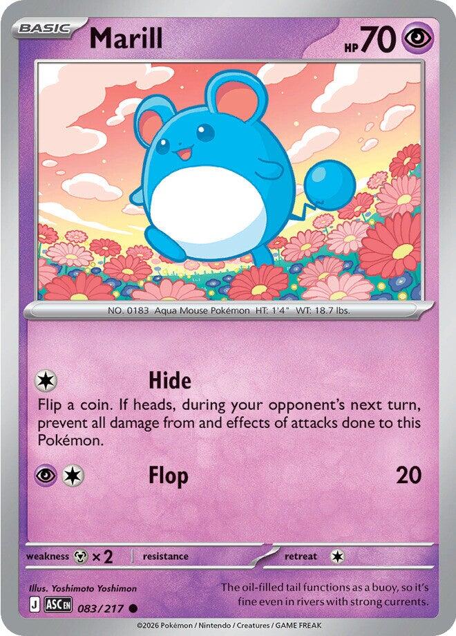 Marill (083/217) [Mega Evolution: Ascended Heroes] | Cracking-Singles