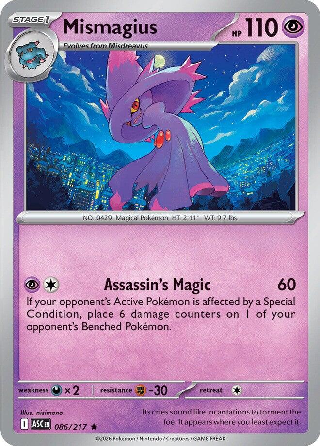 Mismagius (086/217) [Mega Evolution: Ascended Heroes] | Cracking-Singles