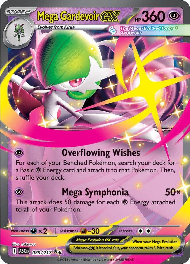 Mega Gardevoir ex (089/217) [Mega Evolution: Ascended Heroes] | Cracking-Singles