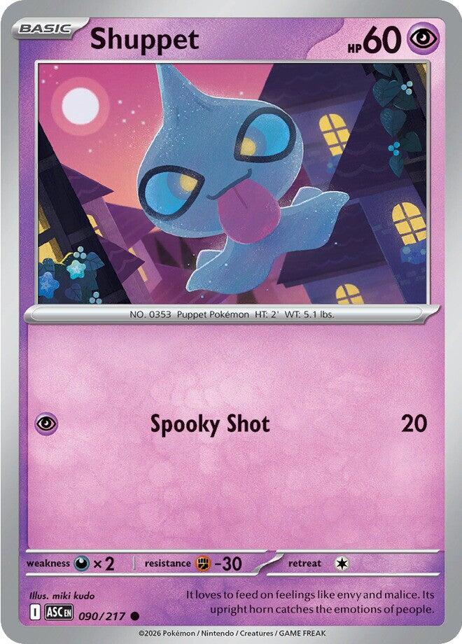 Shuppet (090/217) [Mega Evolution: Ascended Heroes] | Cracking-Singles