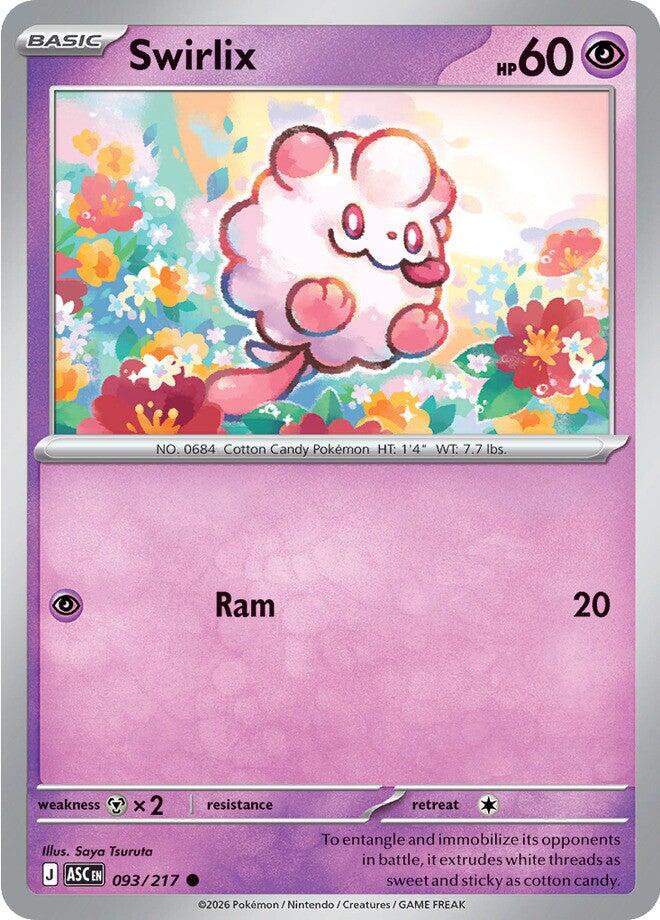 Swirlix (093/217) [Mega Evolution: Ascended Heroes] | Cracking-Singles