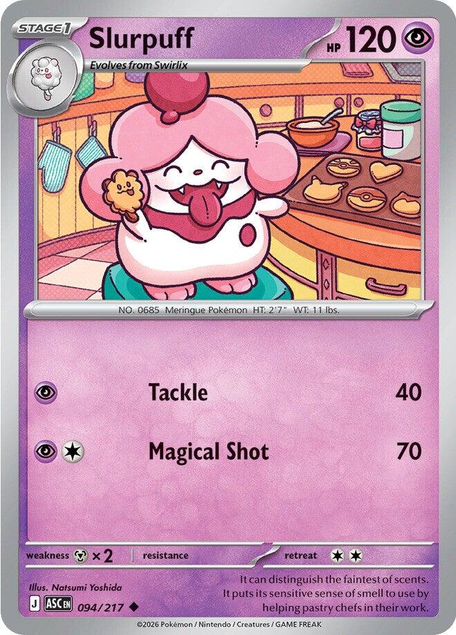 Slurpuff (094/217) [Mega Evolution: Ascended Heroes] | Cracking-Singles