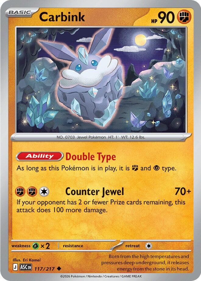 Carbink (117/217) [Mega Evolution: Ascended Heroes] | Cracking-Singles