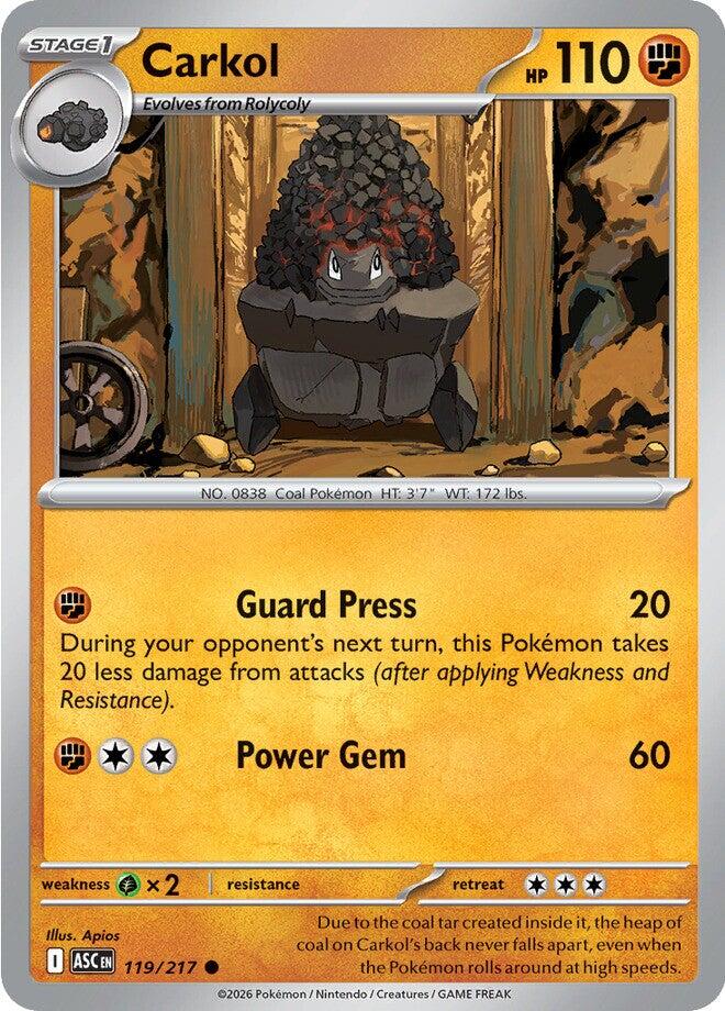 Carkol (119/217) [Mega Evolution: Ascended Heroes] | Cracking-Singles