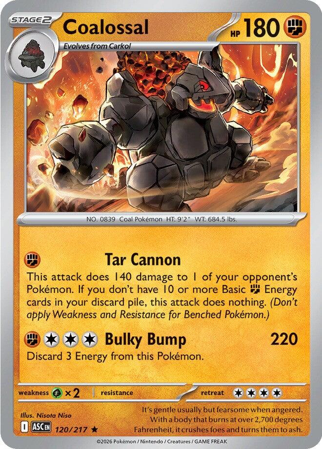 Coalossal (120/217) [Mega Evolution: Ascended Heroes] | Cracking-Singles