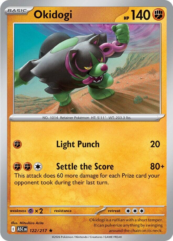 Okidogi (122/217) [Mega Evolution: Ascended Heroes] | Cracking-Singles