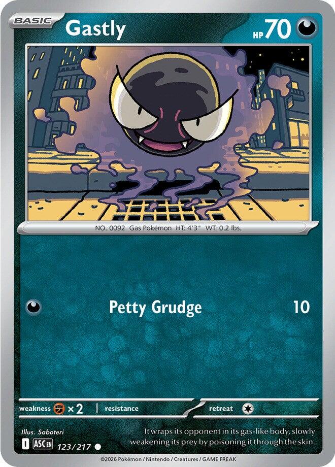 Gastly (123/217) [Mega Evolution: Ascended Heroes] | Cracking-Singles