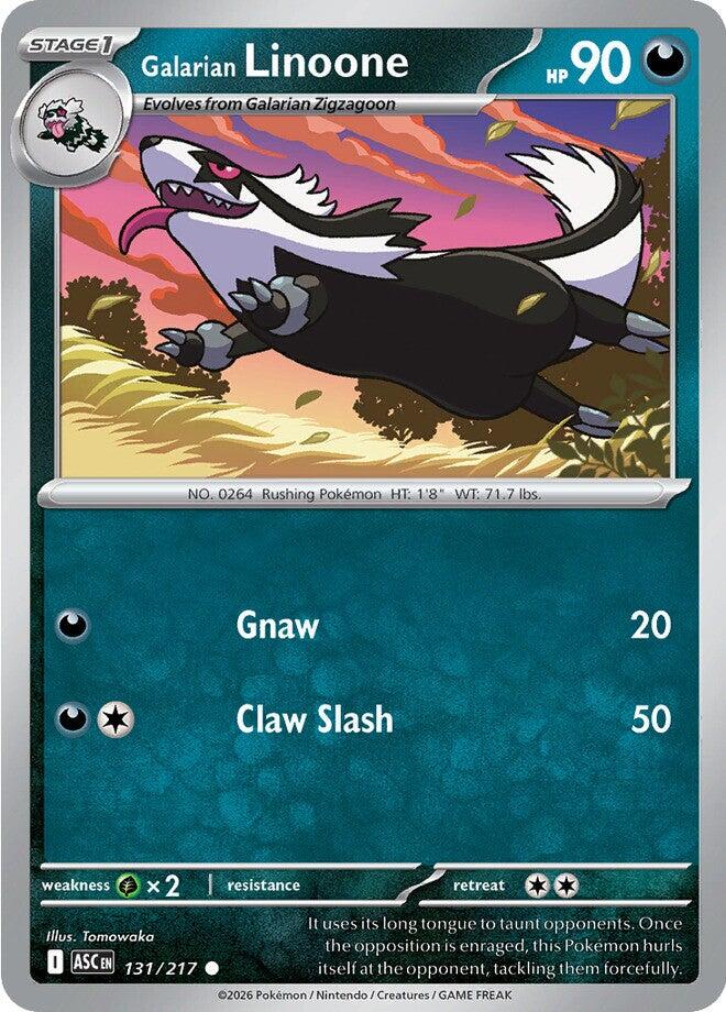 Galarian Linoone (131/217) [Mega Evolution: Ascended Heroes] | Cracking-Singles