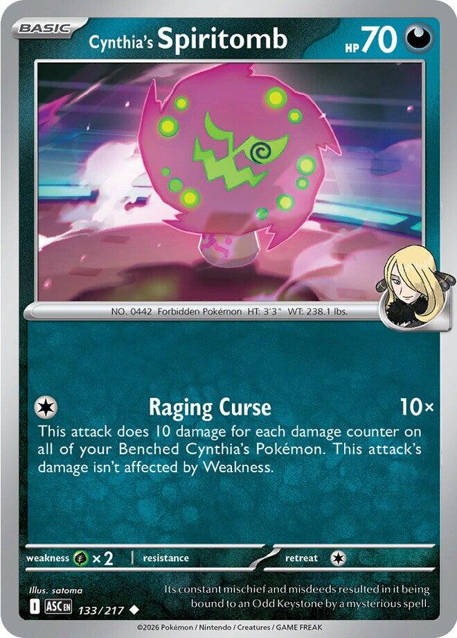 Cynthia's Spiritomb (133/217) [Mega Evolution: Ascended Heroes] | Cracking-Singles