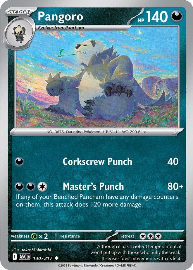 Pangoro (140/217) [Mega Evolution: Ascended Heroes] | Cracking-Singles