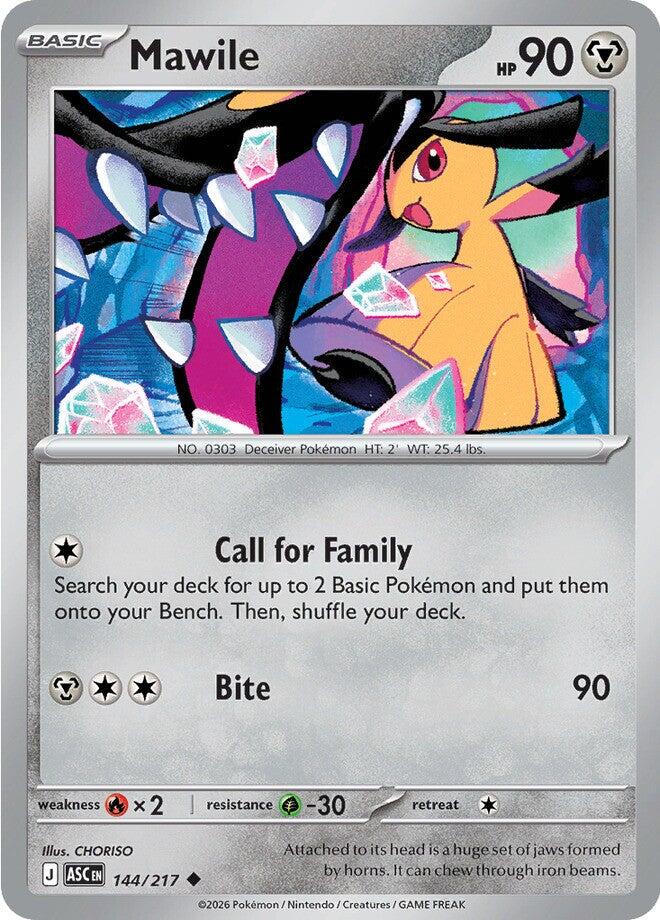 Mawile (144/217) [Mega Evolution: Ascended Heroes] | Cracking-Singles