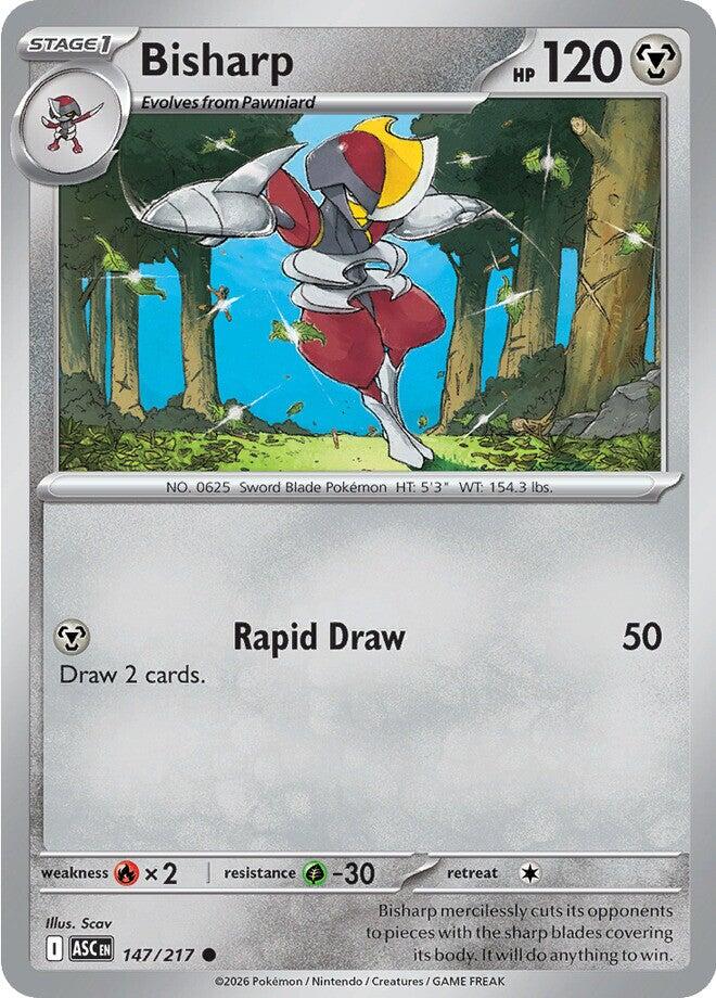 Bisharp (147/217) [Mega Evolution: Ascended Heroes] | Cracking-Singles