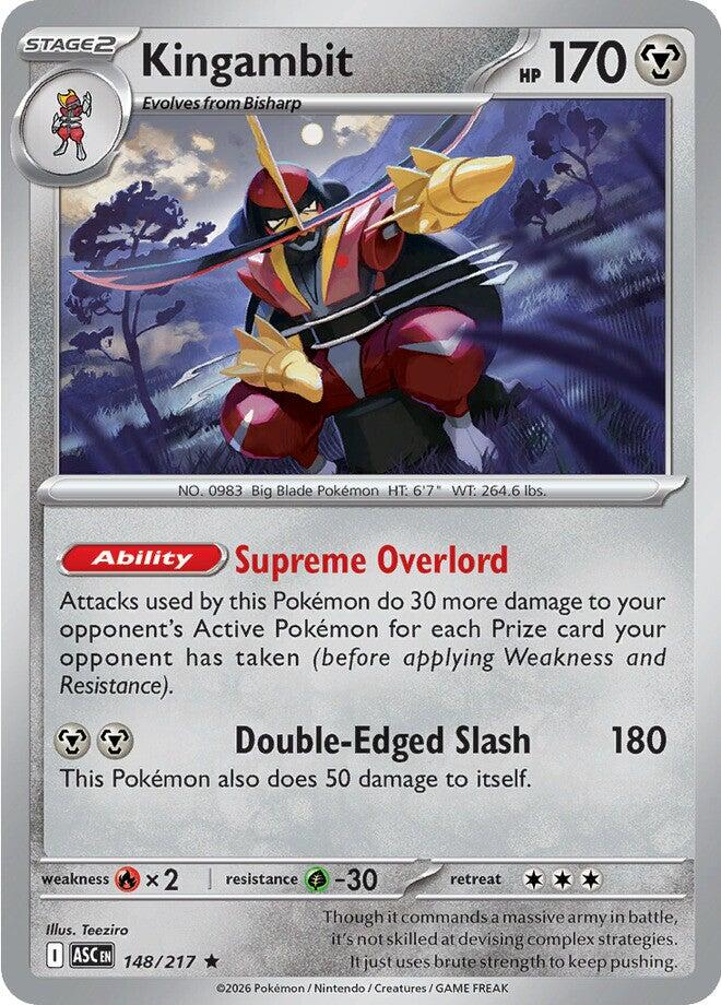 Kingambit (148/217) [Mega Evolution: Ascended Heroes] | Cracking-Singles