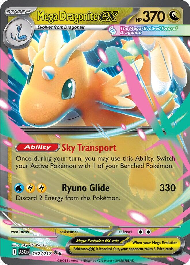 Mega Dragonite ex (152/217) [Mega Evolution: Ascended Heroes] | Cracking-Singles