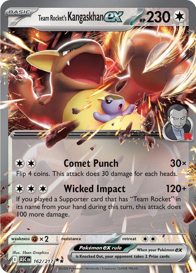 Team Rocket's Kangaskhan ex (162/217) [Mega Evolution: Ascended Heroes] | Cracking-Singles