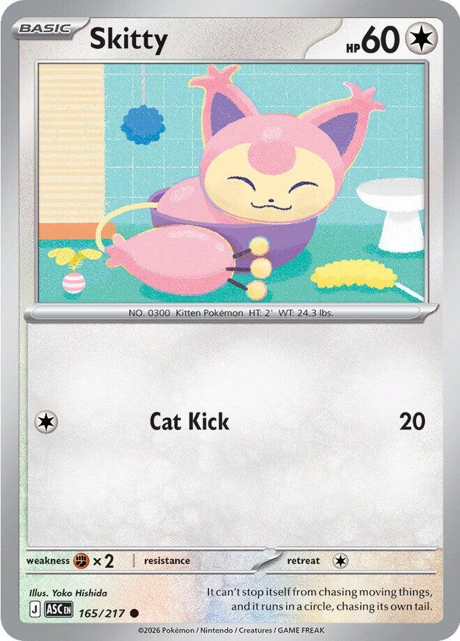 Skitty (165/217) [Mega Evolution: Ascended Heroes] | Cracking-Singles