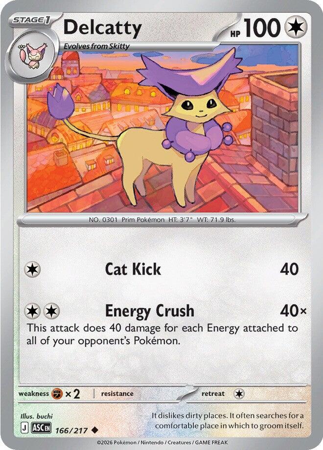 Delcatty (166/217) [Mega Evolution: Ascended Heroes] | Cracking-Singles