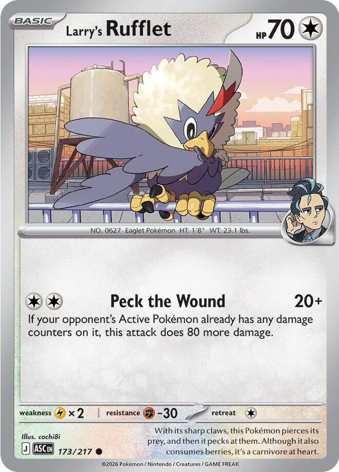 Larry's Rufflet (173/217) [Mega Evolution: Ascended Heroes] | Cracking-Singles