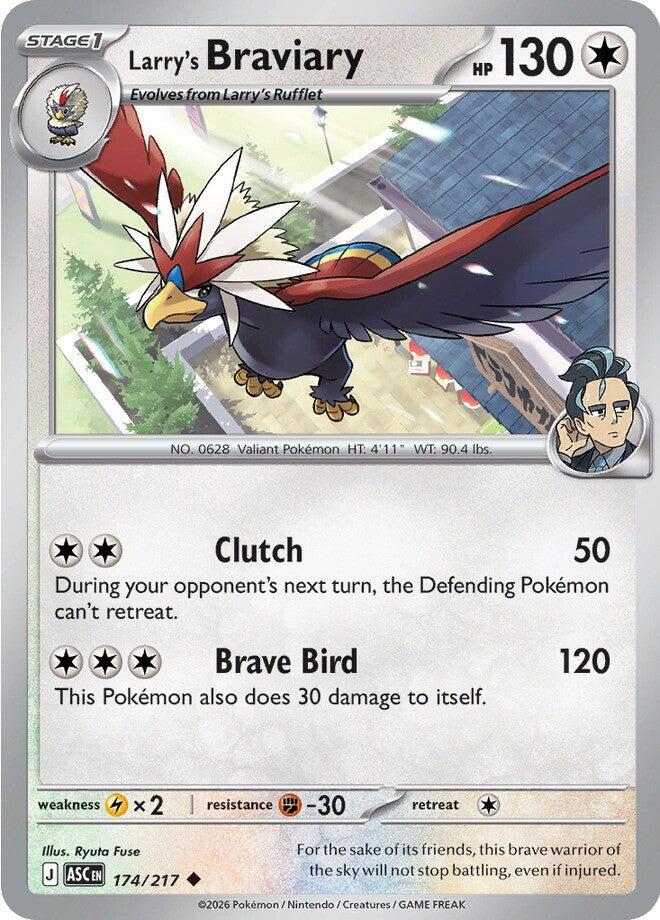 Larry's Braviary (174/217) [Mega Evolution: Ascended Heroes] | Cracking-Singles