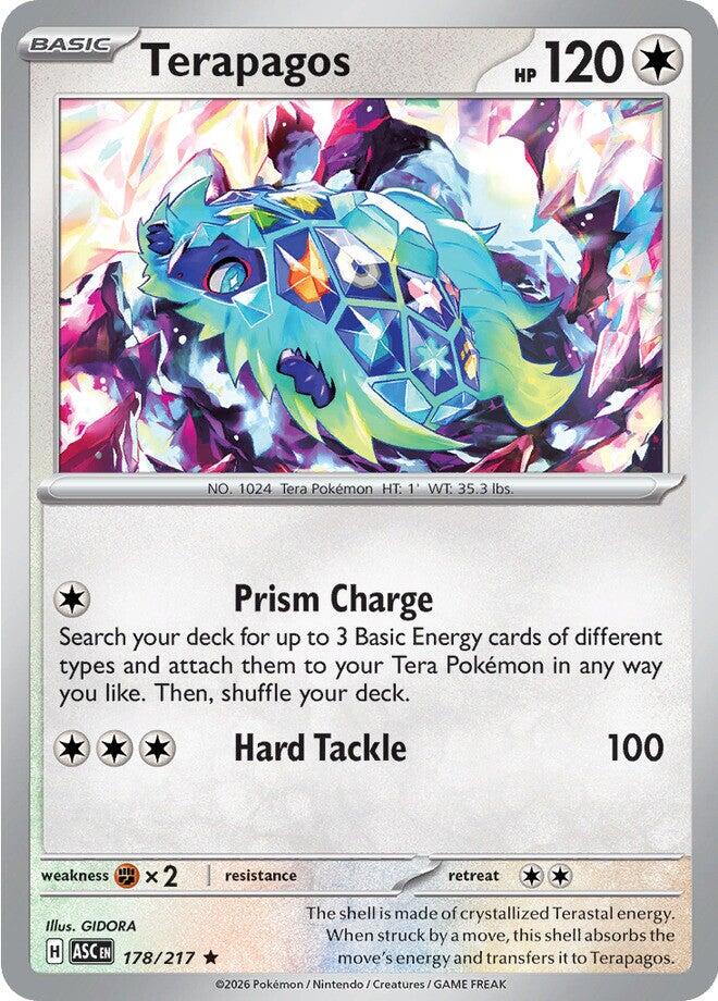 Terapagos (178/217) [Mega Evolution: Ascended Heroes] | Cracking-Singles