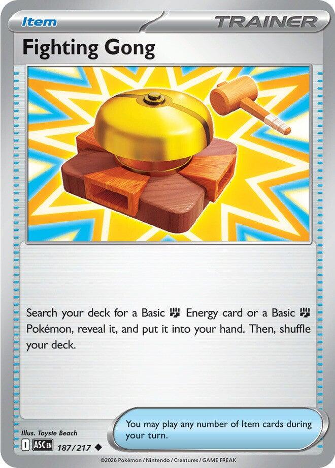 Fighting Gong (187/217) [Mega Evolution: Ascended Heroes] | Cracking-Singles