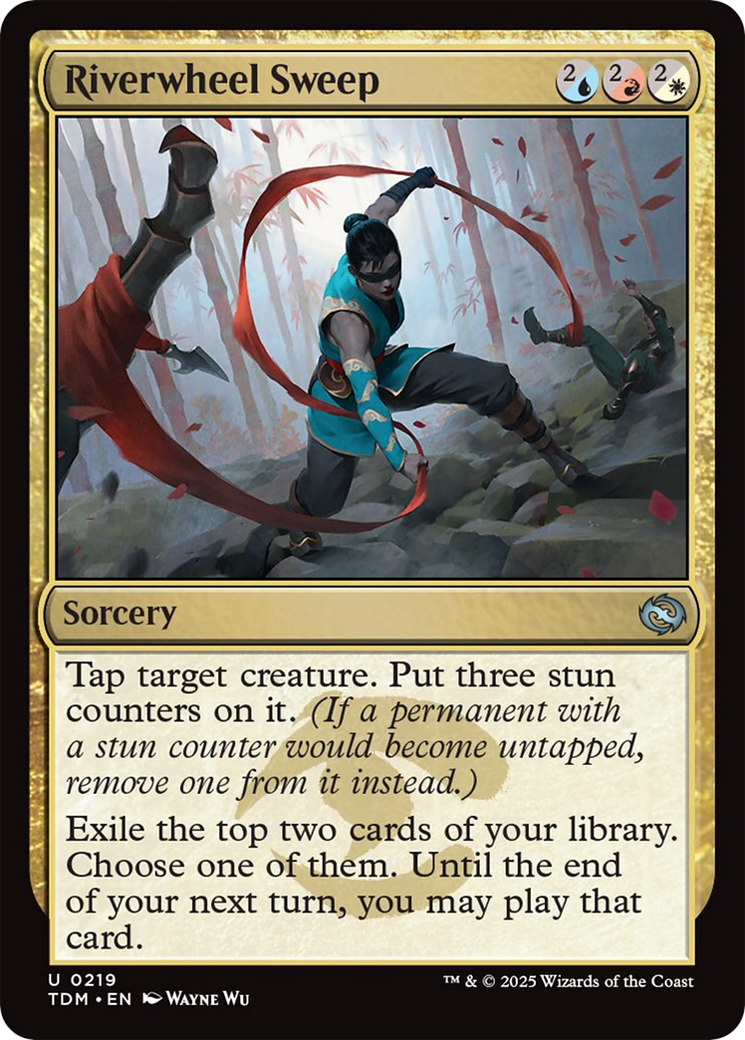 Riverwheel Sweep [Tarkir: Dragonstorm] | Cracking-Singles