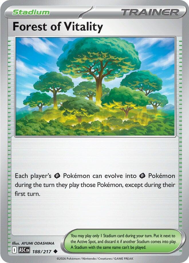 Forest of Vitality (188/217) [Mega Evolution: Ascended Heroes] | Cracking-Singles