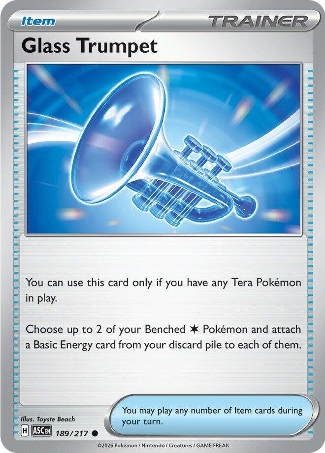 Glass Trumpet (189/217) [Mega Evolution: Ascended Heroes] | Cracking-Singles