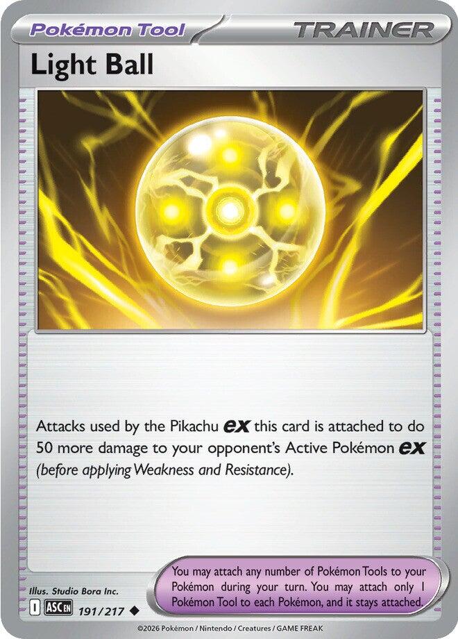 Light Ball (191/217) [Mega Evolution: Ascended Heroes] | Cracking-Singles