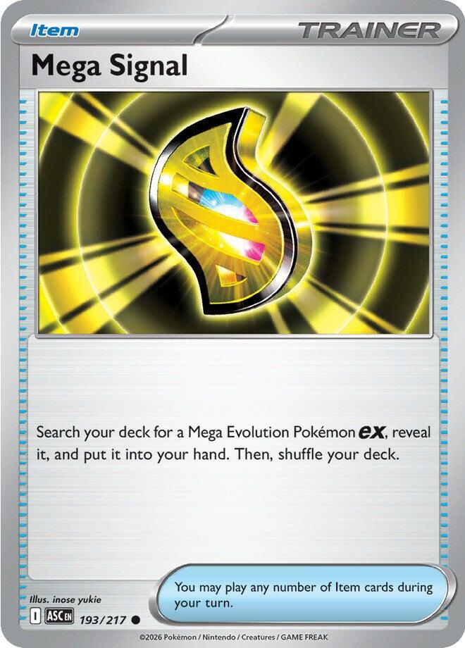 Mega Signal (193/217) [Mega Evolution: Ascended Heroes] | Cracking-Singles