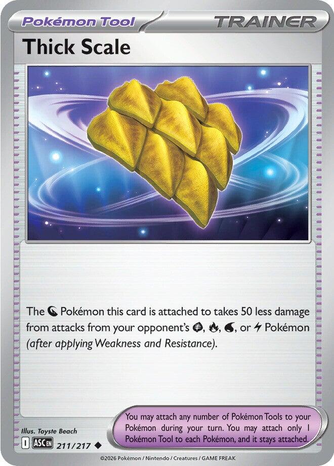 Thick Scale (211/217) [Mega Evolution: Ascended Heroes] | Cracking-Singles