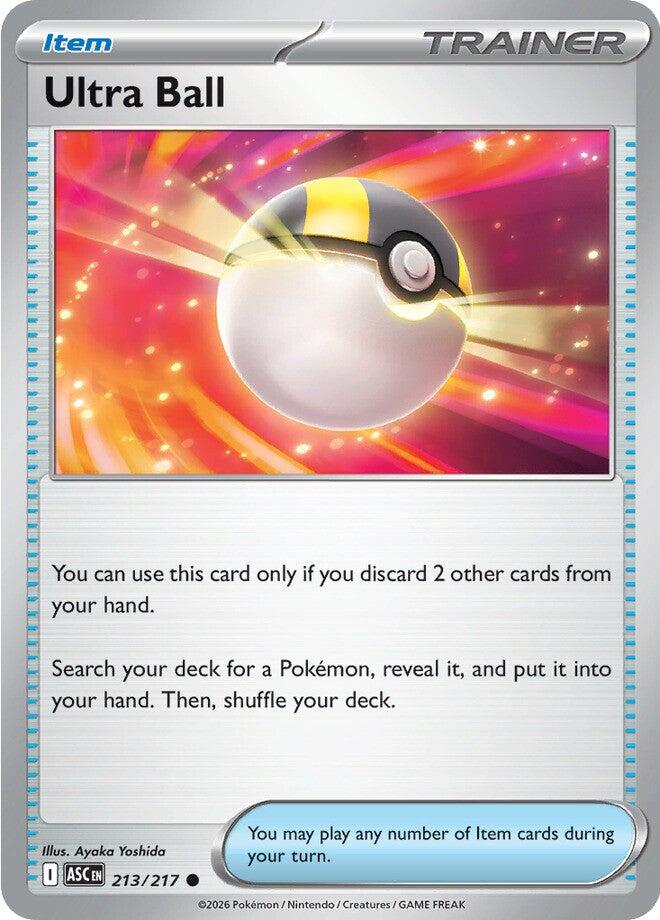 Ultra Ball (213/217) [Mega Evolution: Ascended Heroes] | Cracking-Singles