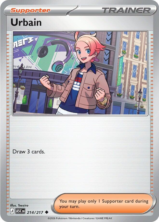 Urbain (214/217) [Mega Evolution: Ascended Heroes] | Cracking-Singles