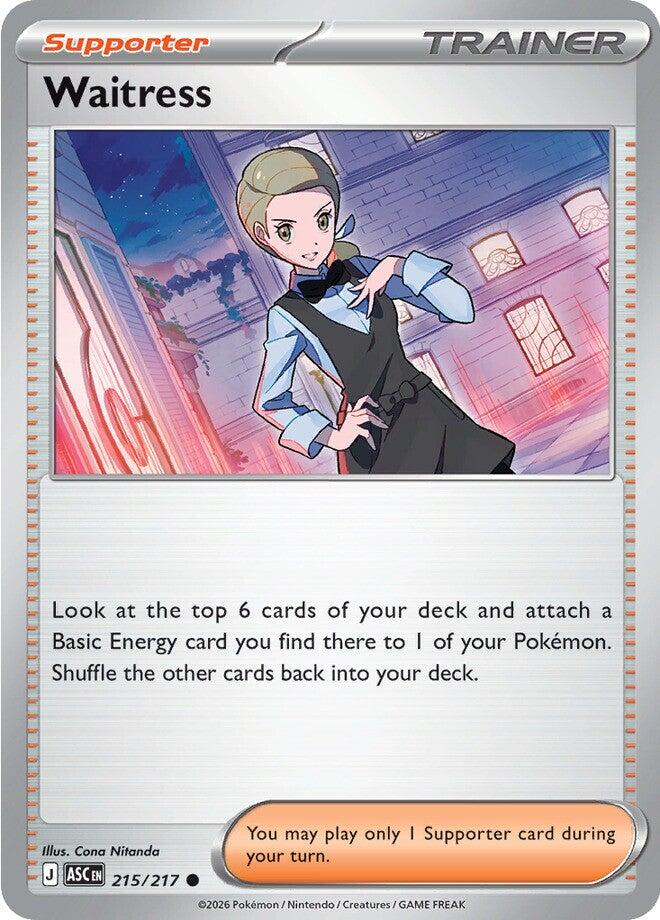 Waitress (215/217) [Mega Evolution: Ascended Heroes] | Cracking-Singles