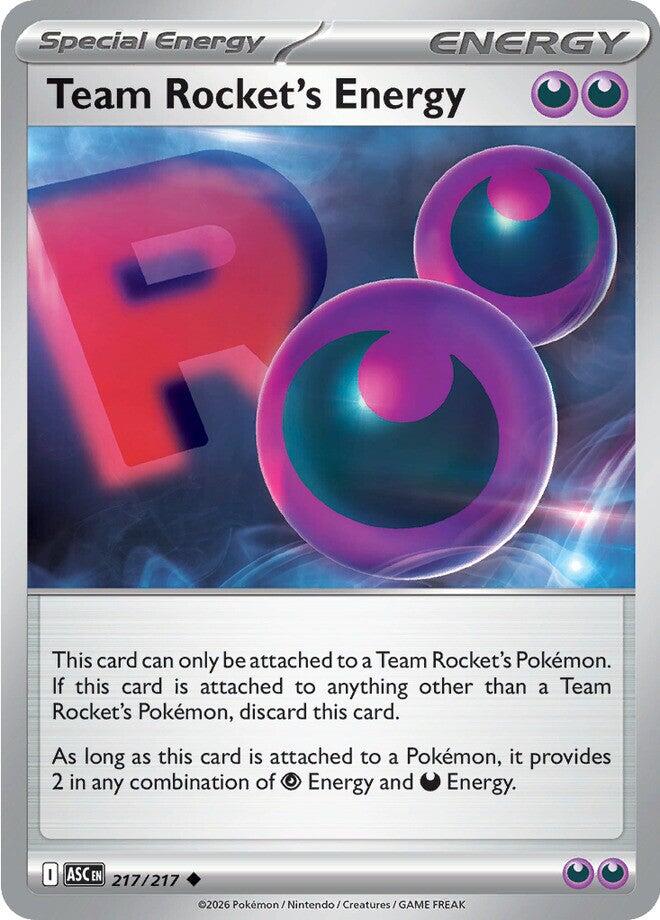 Team Rocket's Energy (217/217) [Mega Evolution: Ascended Heroes] | Cracking-Singles
