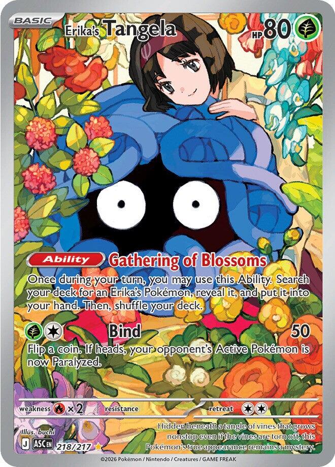 Erika's Tangela (218/217) [Mega Evolution: Ascended Heroes] | Cracking-Singles