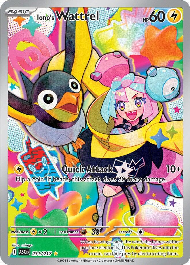 Iono's Wattrel (231/217) [Mega Evolution: Ascended Heroes] | Cracking-Singles