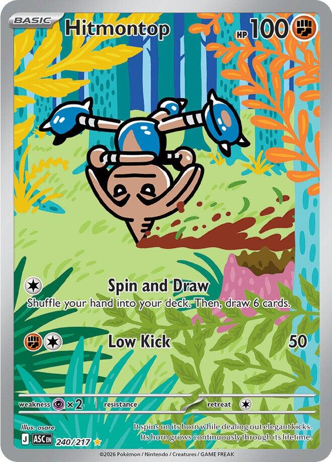 Hitmontop (240/217) [Mega Evolution: Ascended Heroes] | Cracking-Singles