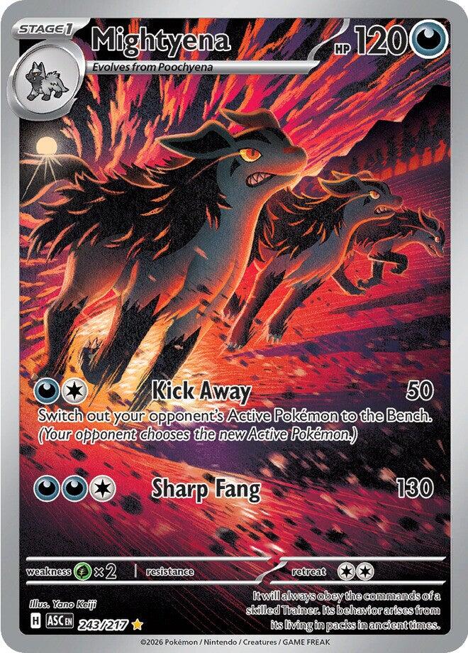 Mightyena (243/217) [Mega Evolution: Ascended Heroes] | Cracking-Singles