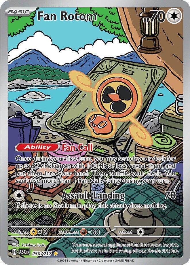 Fan Rotom (250/217) [Mega Evolution: Ascended Heroes] | Cracking-Singles