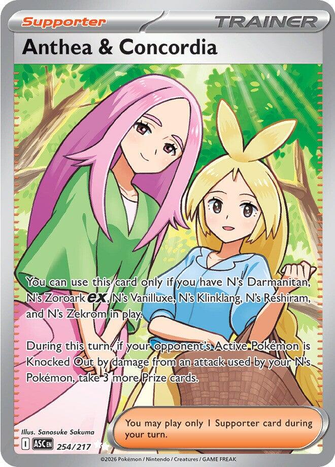 Anthea & Concordia (254/217) [Mega Evolution: Ascended Heroes] | Cracking-Singles