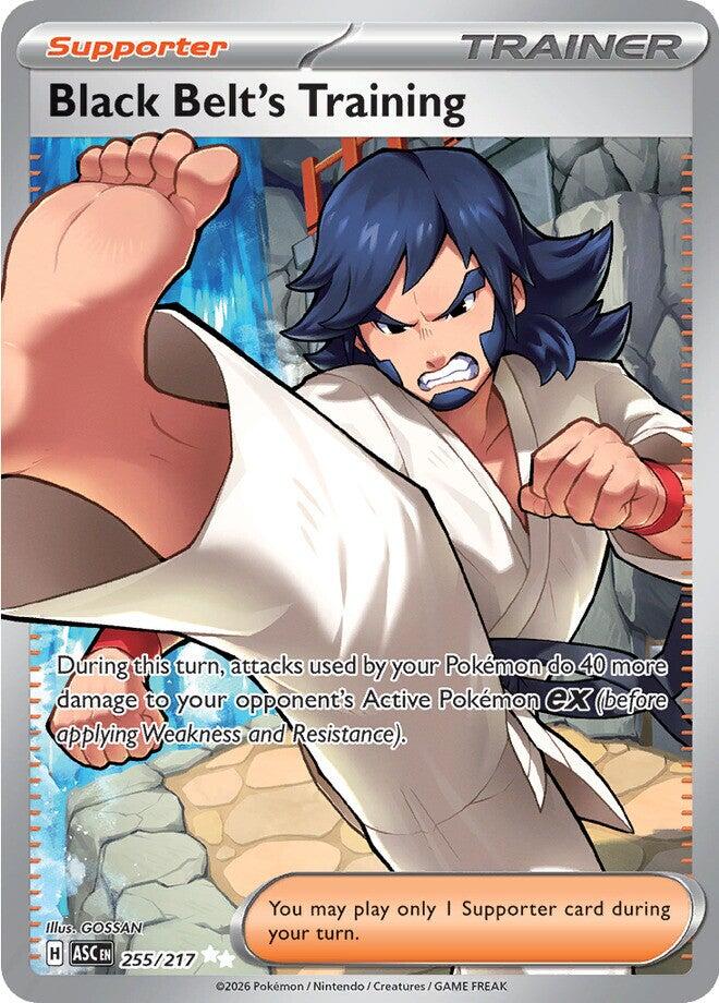Black Belt's Training (255/217) [Mega Evolution: Ascended Heroes] | Cracking-Singles