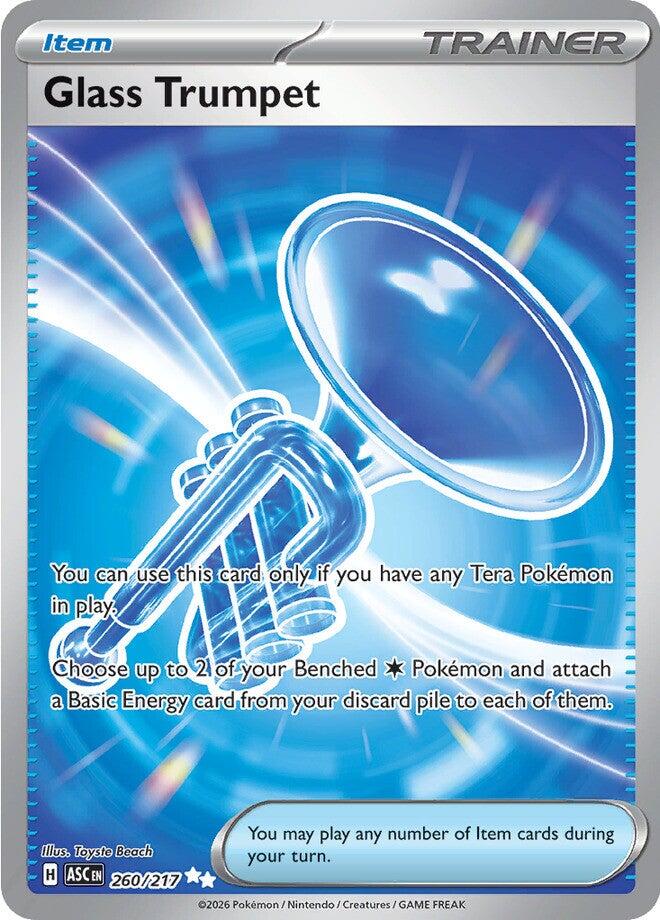 Glass Trumpet (260/217) [Mega Evolution: Ascended Heroes] | Cracking-Singles