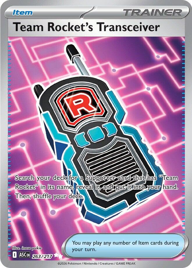 Team Rocket's Transceiver (263/217) [Mega Evolution: Ascended Heroes] | Cracking-Singles