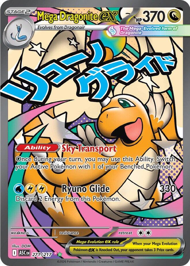 Mega Dragonite ex (271/217) [Mega Evolution: Ascended Heroes] | Cracking-Singles