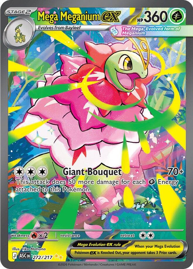 Mega Meganium ex (272/217) [Mega Evolution: Ascended Heroes] | Cracking-Singles