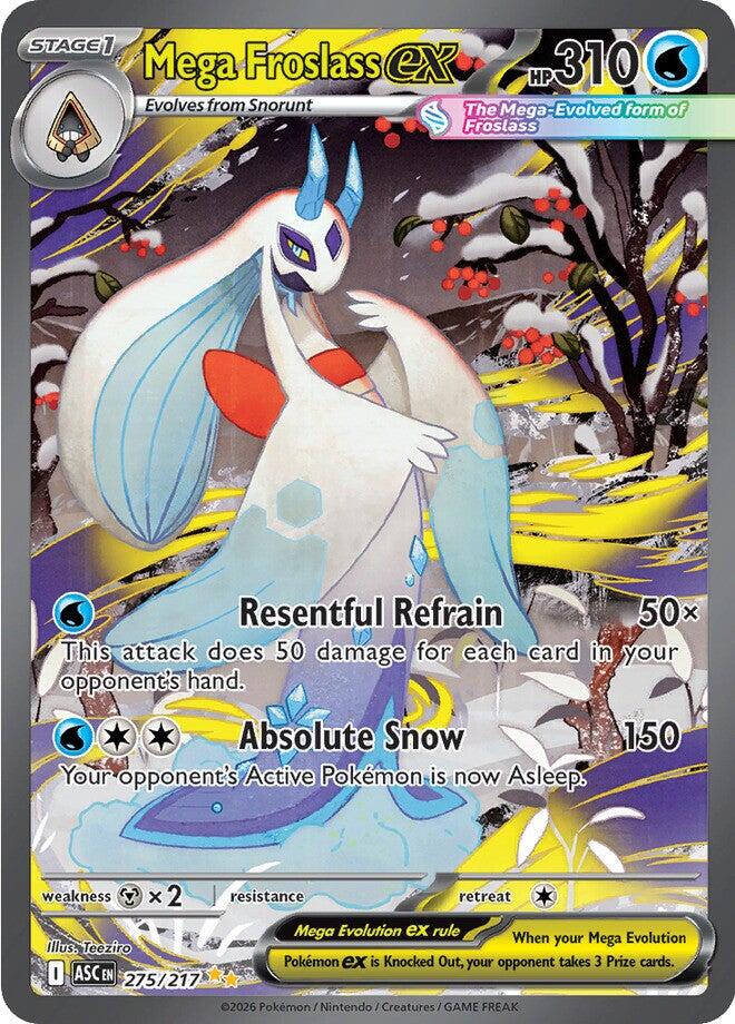 Mega Froslass ex (275/217) [Mega Evolution: Ascended Heroes] | Cracking-Singles